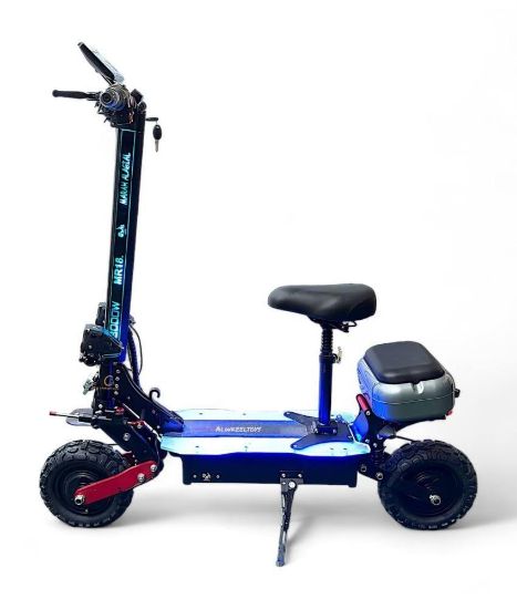 صورة سكوتر التمساح محركين مع سلة